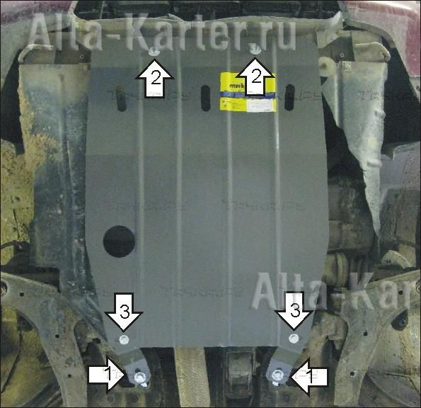 Купить запчасть MOTODOR - 00501 Защита для картера, КПП Daewoo Espero 1993-1997
