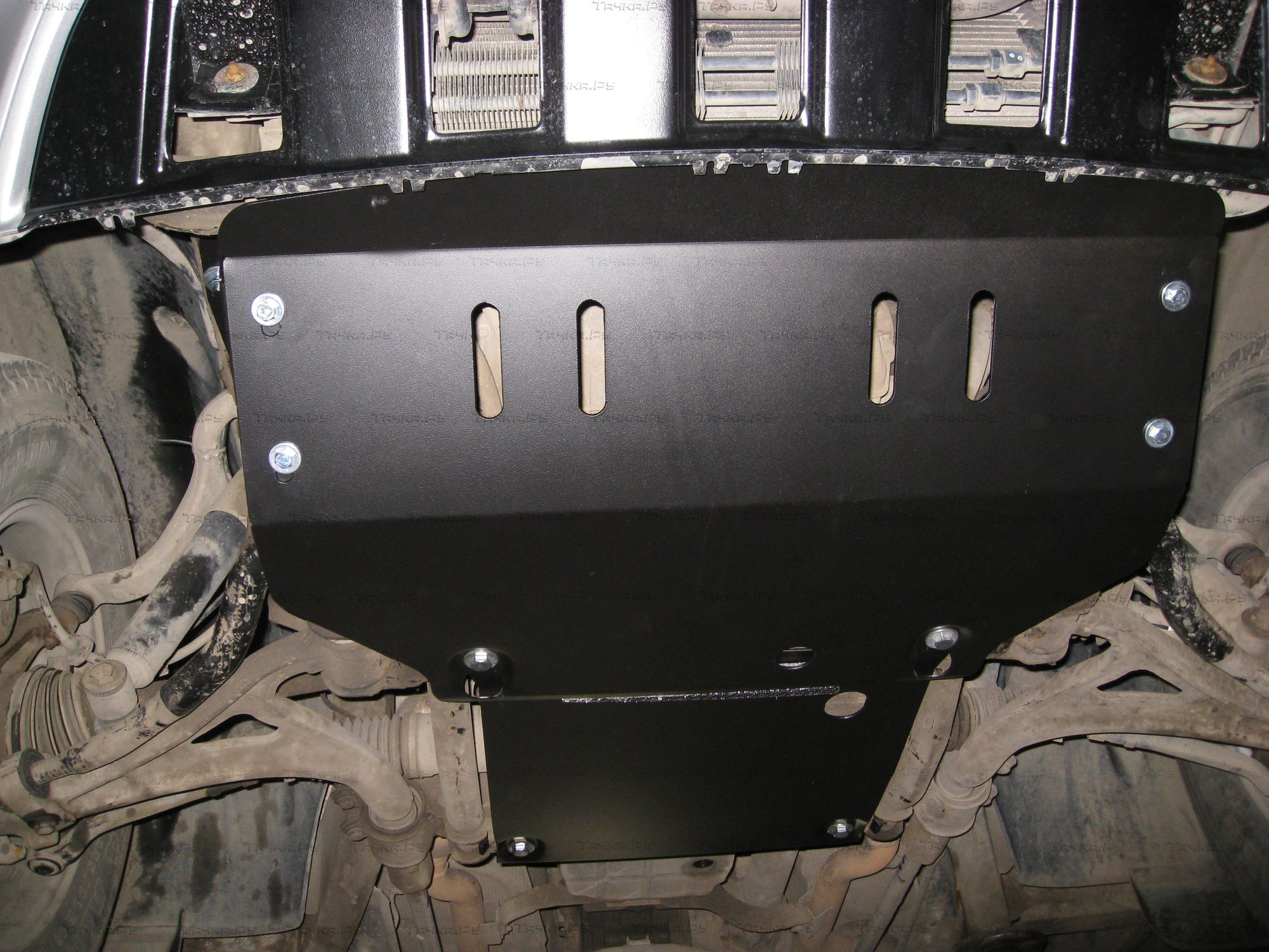 Купить запчасть ALFECO - ALF3608 Защита для радиатора и картера Mercedes-Benz M-Класс (ML320) W163 1997-2005