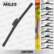 Купить MILES - CWF28M Щетка стеклоочистителя бескаркасная 700 мм (28 дюймов) (9 адаптеров) CWF28M