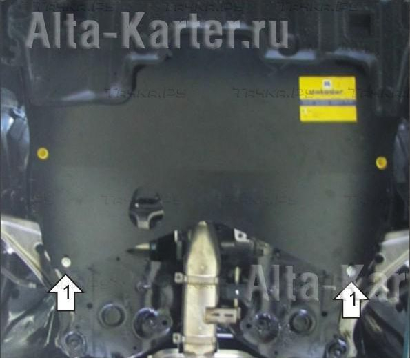 Купить запчасть MOTODOR - 01443 Защита для картера, КПП Nissan Teana J32 2009-2014