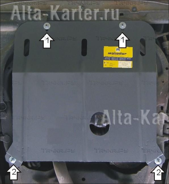 Купить запчасть MOTODOR - 01506 Защита для картера, КПП Opel Vectra B 1995-2003