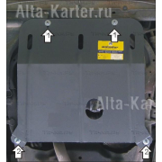 Купить MOTODOR - 01506 Защита для картера, КПП Opel Vectra B 1995-2003