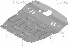 Купить запчасть MOTODOR - 50917 Защита для картера и КПП Hyundai Santa Fe II 4WD 2006-2012