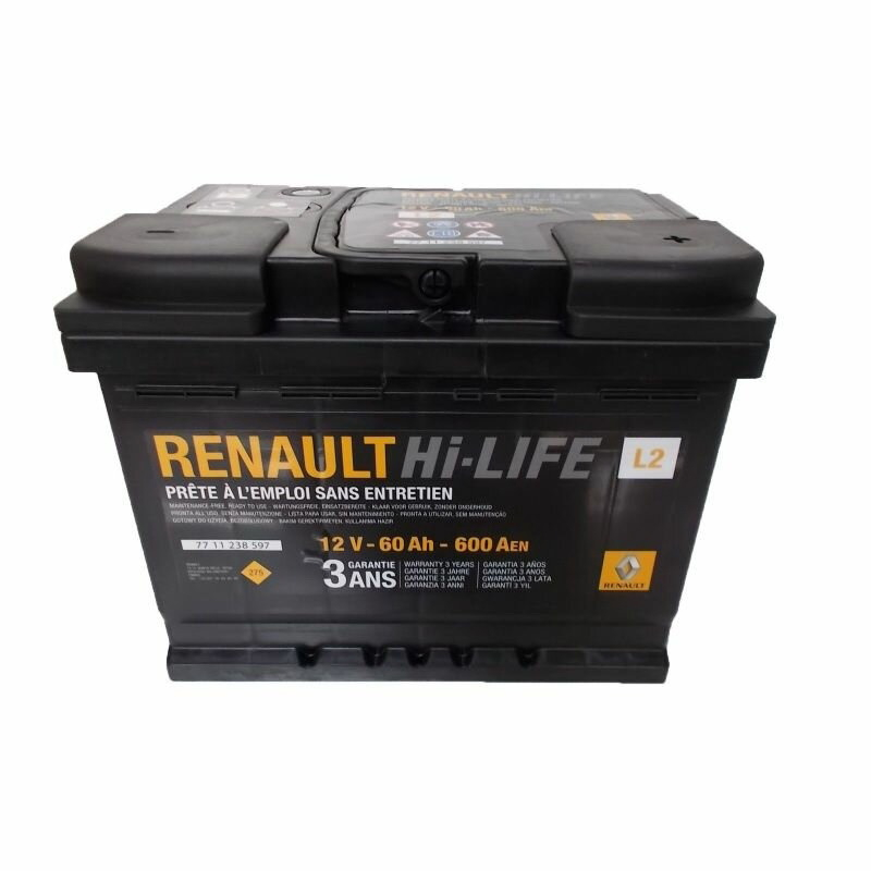 Купить запчасть RENAULT - 7711238597 Аккумулятор