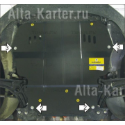 Купить MOTODOR 02730 Защита для картера, КПП Volkswagen Caddy III 2004-2015