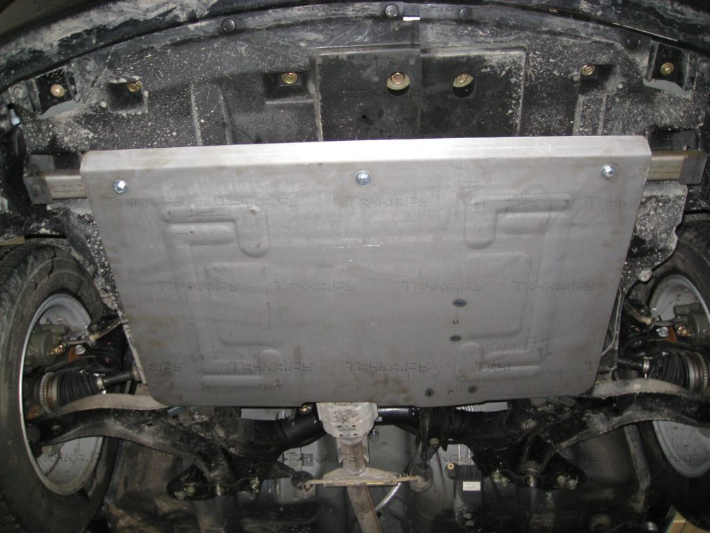 Купить запчасть ALFECO - ALF4501AL4 Защита алюминиевая для картера и КПП Mazda 323 BJ Familia 1998-2003