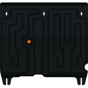 Купить ALFECO ALF3504ST Защита для картера и КПП Lifan Smily 2011-2014