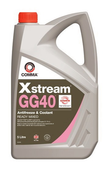 Купить запчасть COMMA - XSGG40M5L COMMA XSTREAM GG40 ANTIFREEZE & COOLANT READY MIXED