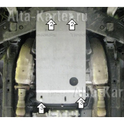 Купить MOTODOR 38006 Защита алюминиевая для КПП Infiniti FX 35, 37, 50 2009-2012