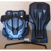 Купить АВС-Дизайн 2434K Защита композитная для картера двигателя, радиатора, РК и КПП Toyota Fortuner II 4X4 2015-2023