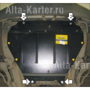 Купить MOTODOR - 00307 Защита для картера, КПП Chrysler Pacifica 2003-2010