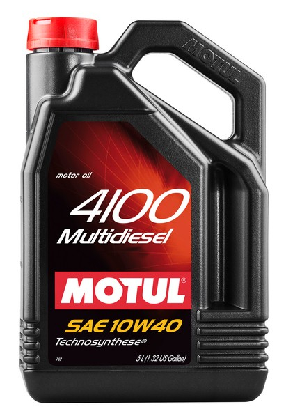 Купить запчасть MOTUL - 10W404100MULTIDIESEL5L 4100 MULTIDIESEL 10W-40