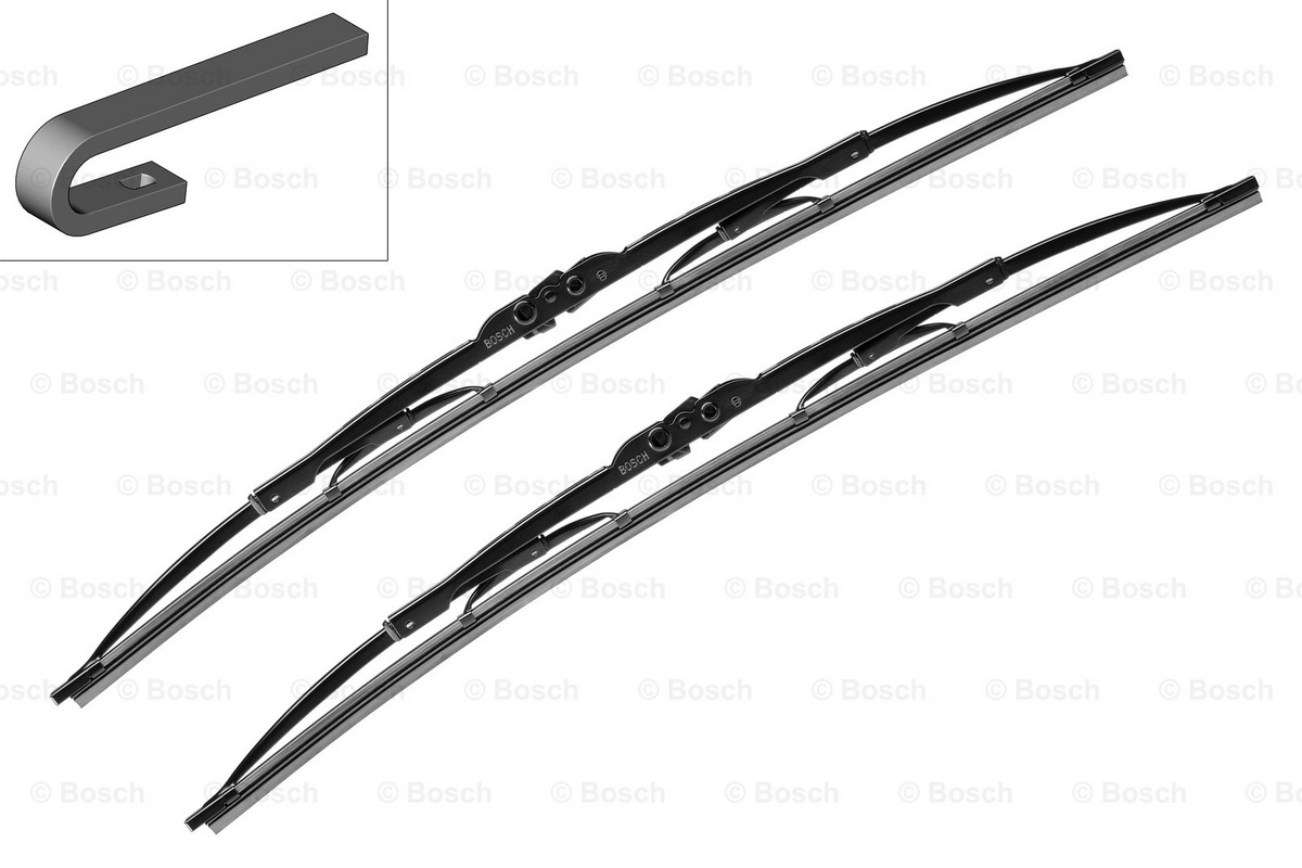 Купить запчасть BOSCH - 3397010414 Щетки стеклоочистителя каркасные