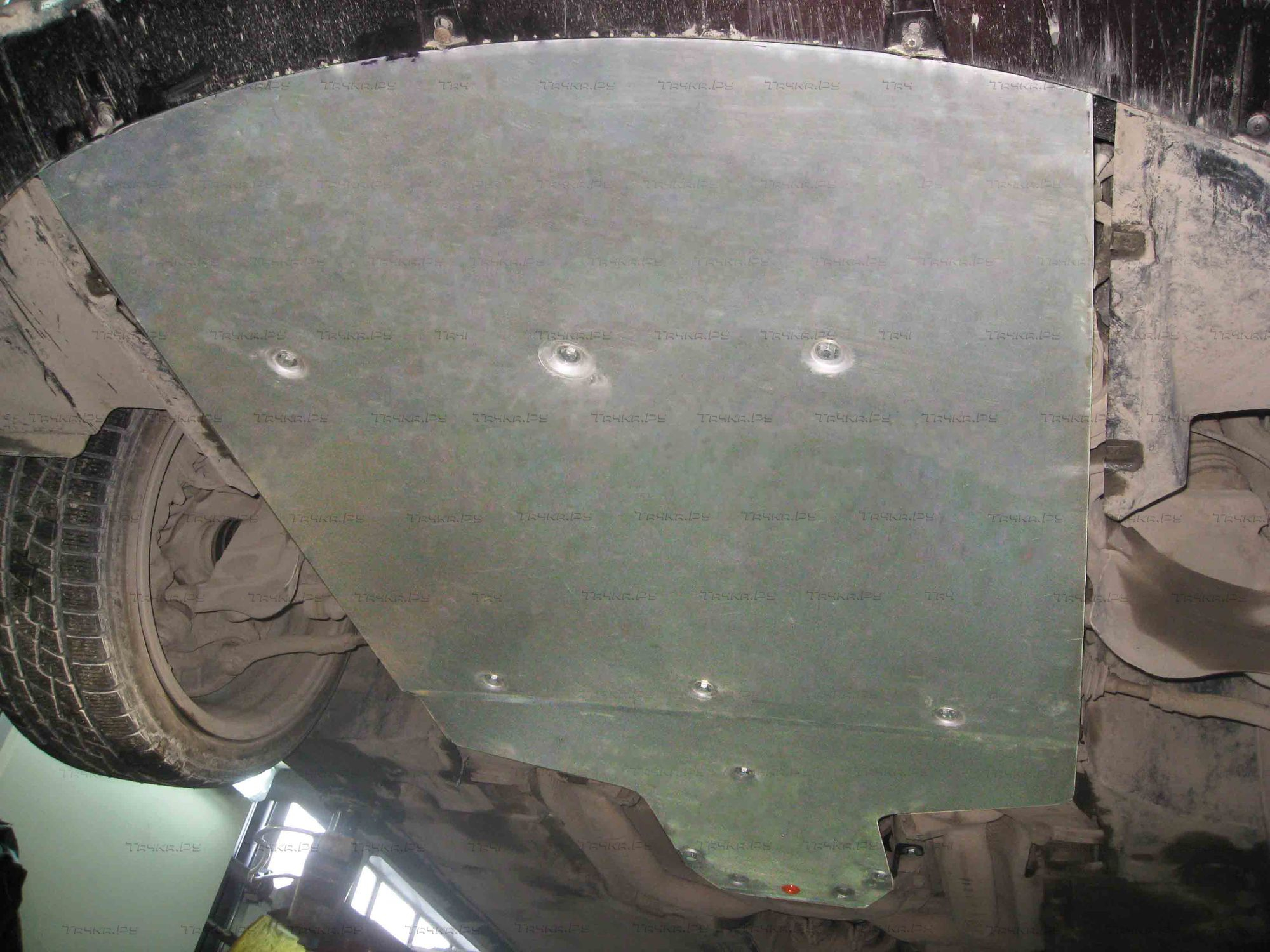 Купить запчасть ALFECO - ALF5005AL4 Защита алюминиевая для картера и КПП Porsche Panamera I 2009-2016 (2 части)