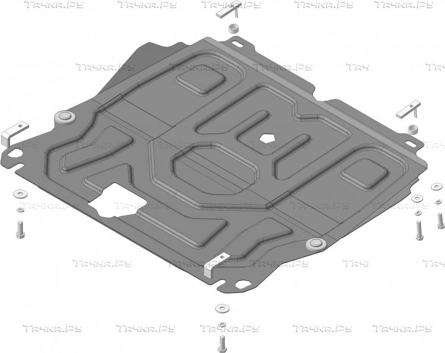 Купить запчасть MOTODOR - 51401 Защита для картера, КПП Nissan X-Trail T32 2015-2023