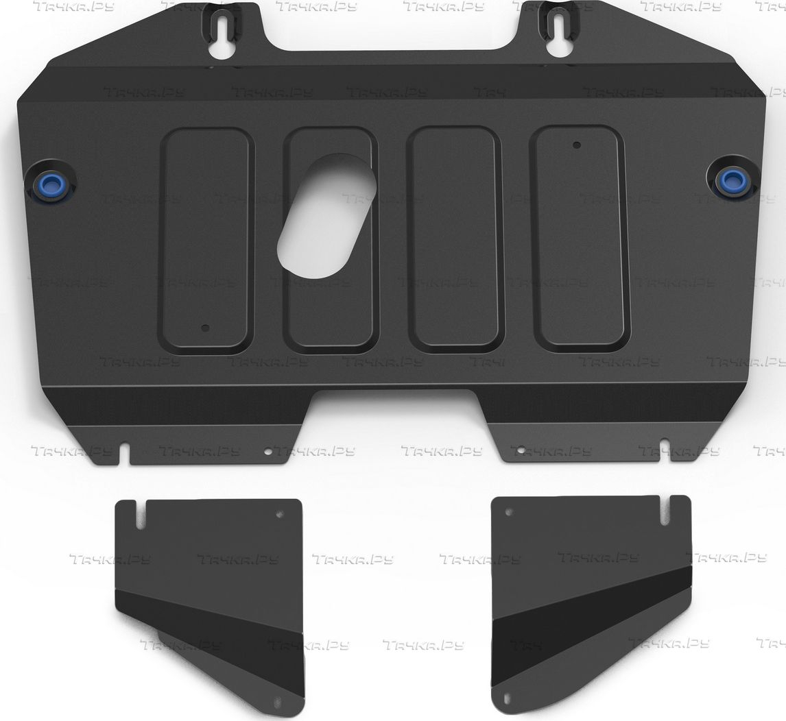 Купить запчасть RIVAL - 11195491 Защита для картера и КПП Toyota Highlander IV U70 2020-2023