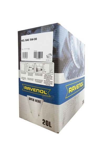 Купить запчасть RAVENOL - 4014835773226 HCL SAE 5W-30 (ECOBOX)