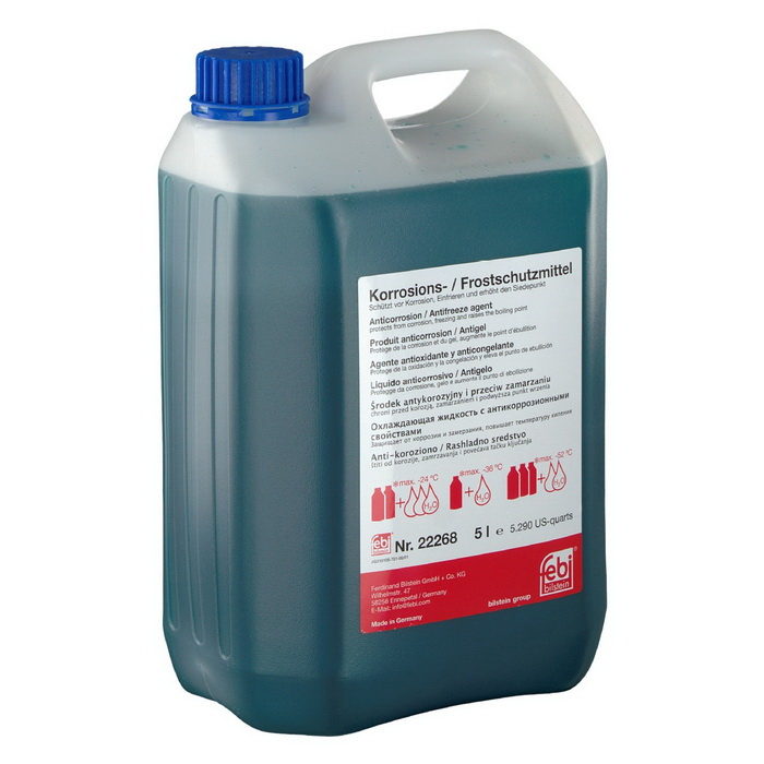 Купить запчасть FEBI - 22268 FEBI Antifreeze G11 blue