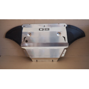 Купить АВС-Дизайн 0213ABC Защита алюминиевая для картера и КПП Audi Q8 2018-09.2020