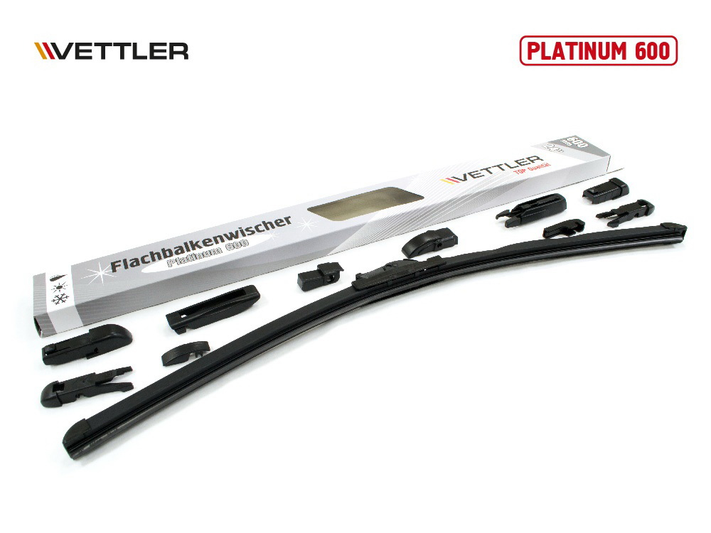 Купить запчасть VETTLER - VEPLATINUM600 Щетка стеклоочистителя