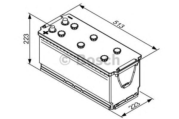 Купить запчасть BOSCH - 0092T30790 Аккумулятор