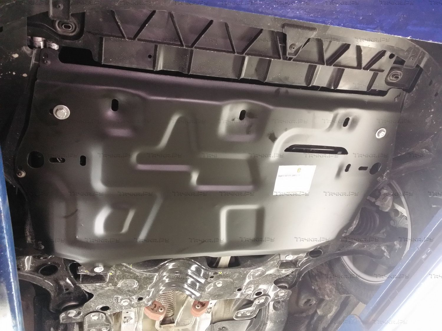 Купить запчасть ALFECO - ALF20192 Защита для картера и КПП Volkswagen Polo IV рестайлинг 2005-2009