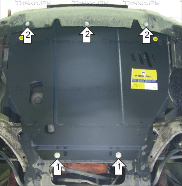Купить запчасть MOTODOR - 01603 Защита для картера, КПП Peugeot Partner I (Origin) 1996-2012