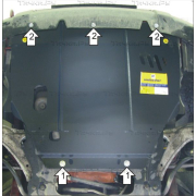 Купить MOTODOR - 01603 Защита для картера, КПП Citroen Berlingo I (First) 1996-2012
