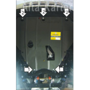 Купить MOTODOR - 00733 Защита для картера, КПП Ford Kuga I 2008-2012