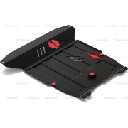 Купить АвтоБРОНЯ 111023042 Защита для картера и КПП Hyundai Getz 2002-2011