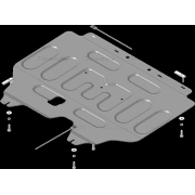 Купить MOTODOR 71301 Защита для картера, КПП Mitsubishi Xpander (в т.ч. Cross) 2017-2023