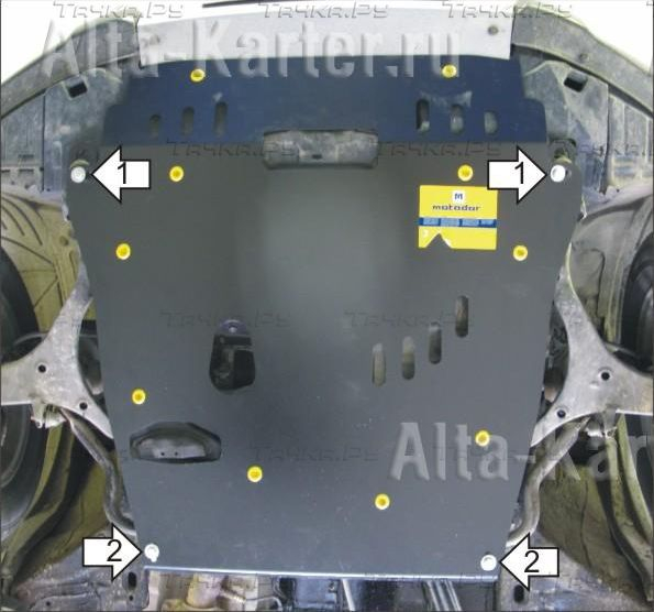 Купить запчасть MOTODOR - 10802 Защита для картера, КПП Honda Element 2003-2006