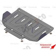Купить ALFECO ALF3114AL Защита алюминиевая для радиатора DW Hover H3 2017-2019