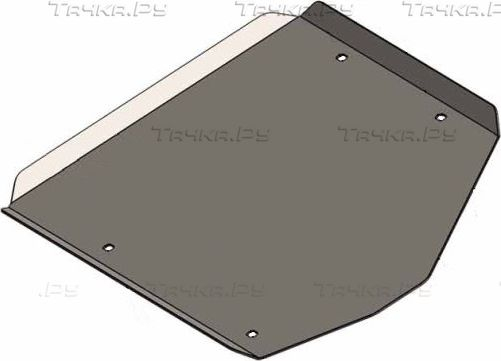 Купить запчасть ALFECO - ALF57091AL Защита алюминиевая для топливного бака (для авто с металлическим баком) Changan CS35 Plus 2018-2023