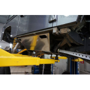 Купить АВС-Дизайн 3512ABC Защита алюминиевая для днища боковая нижняя Land Rover Defender 90 1990-2023