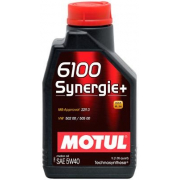 Купить MOTUL - 103728 6100 SYNERGIE + 5W-40