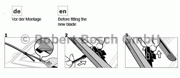 Купить запчасть BOSCH - 3397007043 Щетки стеклоочистителя бескаркасные