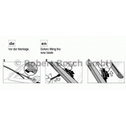 Купить BOSCH - 3397007043 Щетки стеклоочистителя бескаркасные