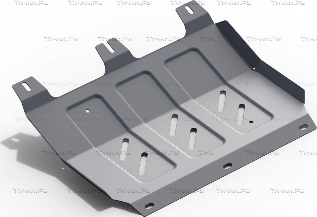 Купить запчасть RIVAL - 2333952216 Защита алюминиевая для РК Toyota Tacoma III 4WD 2015-2019 2019-2023