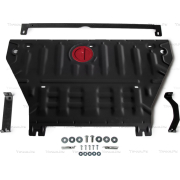 Купить АвтоБРОНЯ 111038281 Защита для картера и КПП Mazda 3 BK 2003-2009