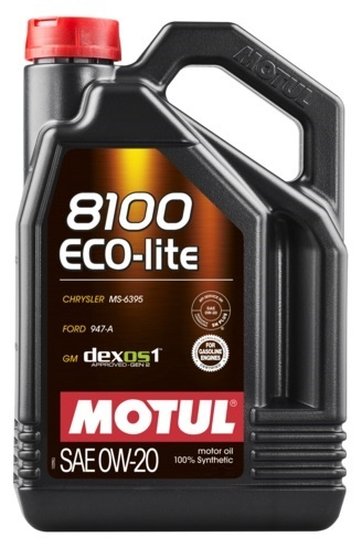 Купить запчасть MOTUL - 108535 Моторное масло 8100 EСO-lite 0W-20 4л (104982) 108535