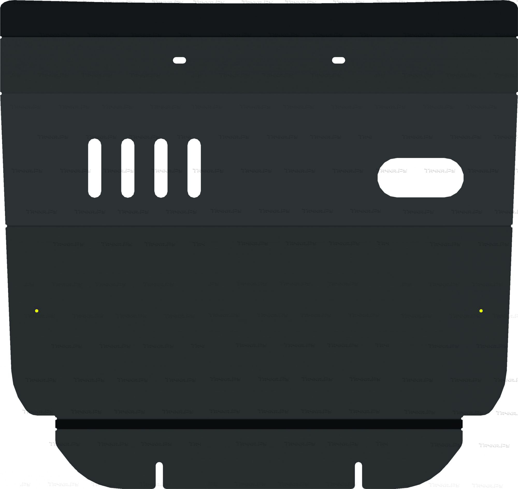 Купить запчасть ALFECO - ALF3615 Защита для картера и КПП Mercedes-Benz Viano W639 2003-2010