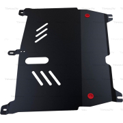 Купить АвтоБРОНЯ 111043021 Защита для картера и КПП Peugeot 107 I рестайлинг 2009-2015