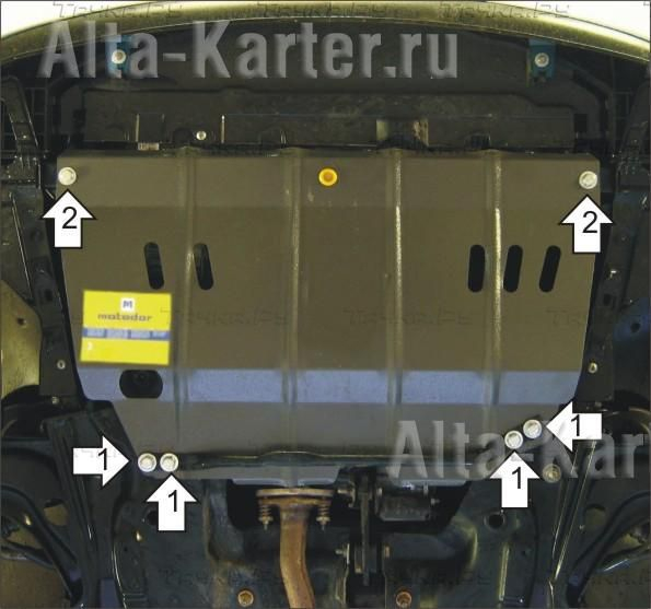Купить запчасть MOTODOR - 01609 Защита для картера, КПП Peugeot 207 2006-2013