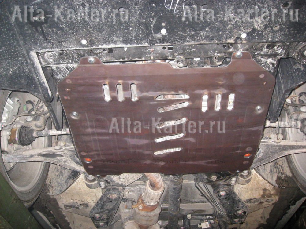 Купить запчасть ALFECO - ALF3704AL Защита алюминиевая для картера и КПП Cadillac SRX II 2009-2016