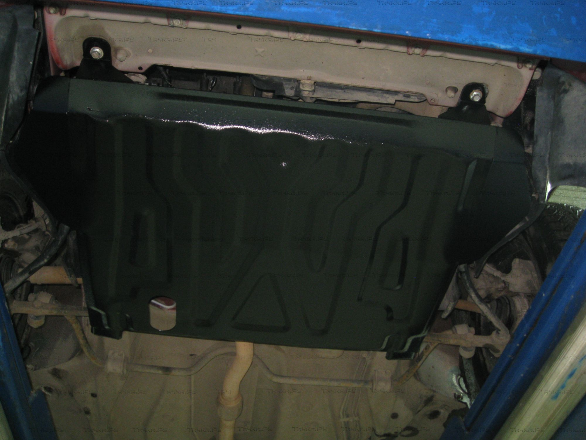 Купить запчасть ALFECO - ALF2823ST Защита для картера и КПП Lada Priora 2007-2018