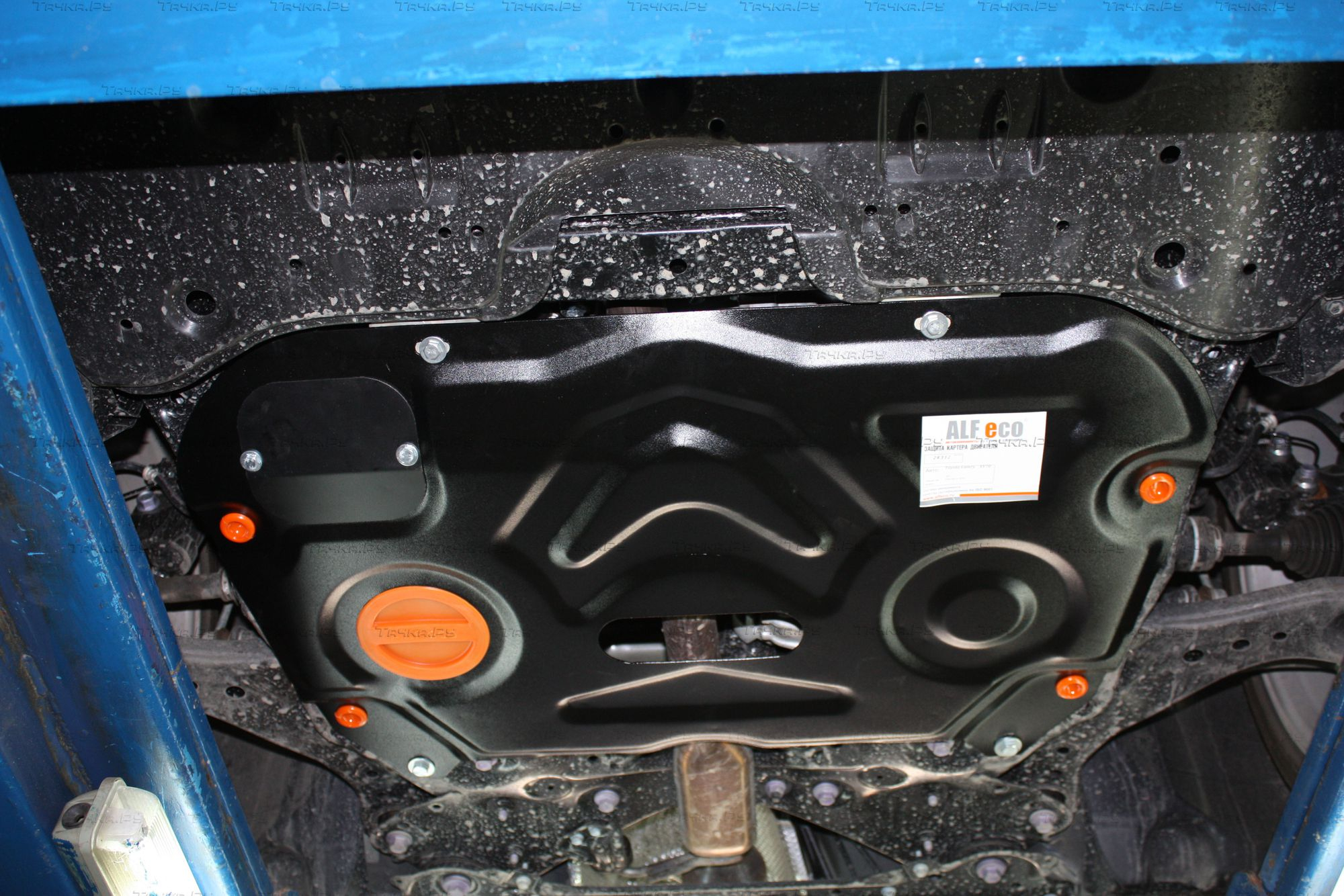 Купить запчасть ALFECO - ALF24112ST Защита для картера и КПП Toyota Camry XV70 2017-2023