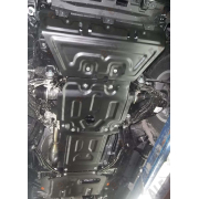 Купить ALFECO - ALF2440414243ST Защита для картера, КПП, раздатки и рулевых тяг Toyota Land Cruiser Prado 150 2009-2023