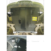 Купить MOTODOR - 00126 Защита для картера, КПП Audi TT 8N 1998-2005