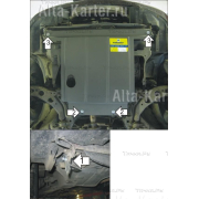 Купить MOTODOR - 01106 Защита для картера, КПП Mazda 626 GF1997-2001